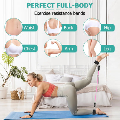 Pilates Bar Kit with Resistance Bands.