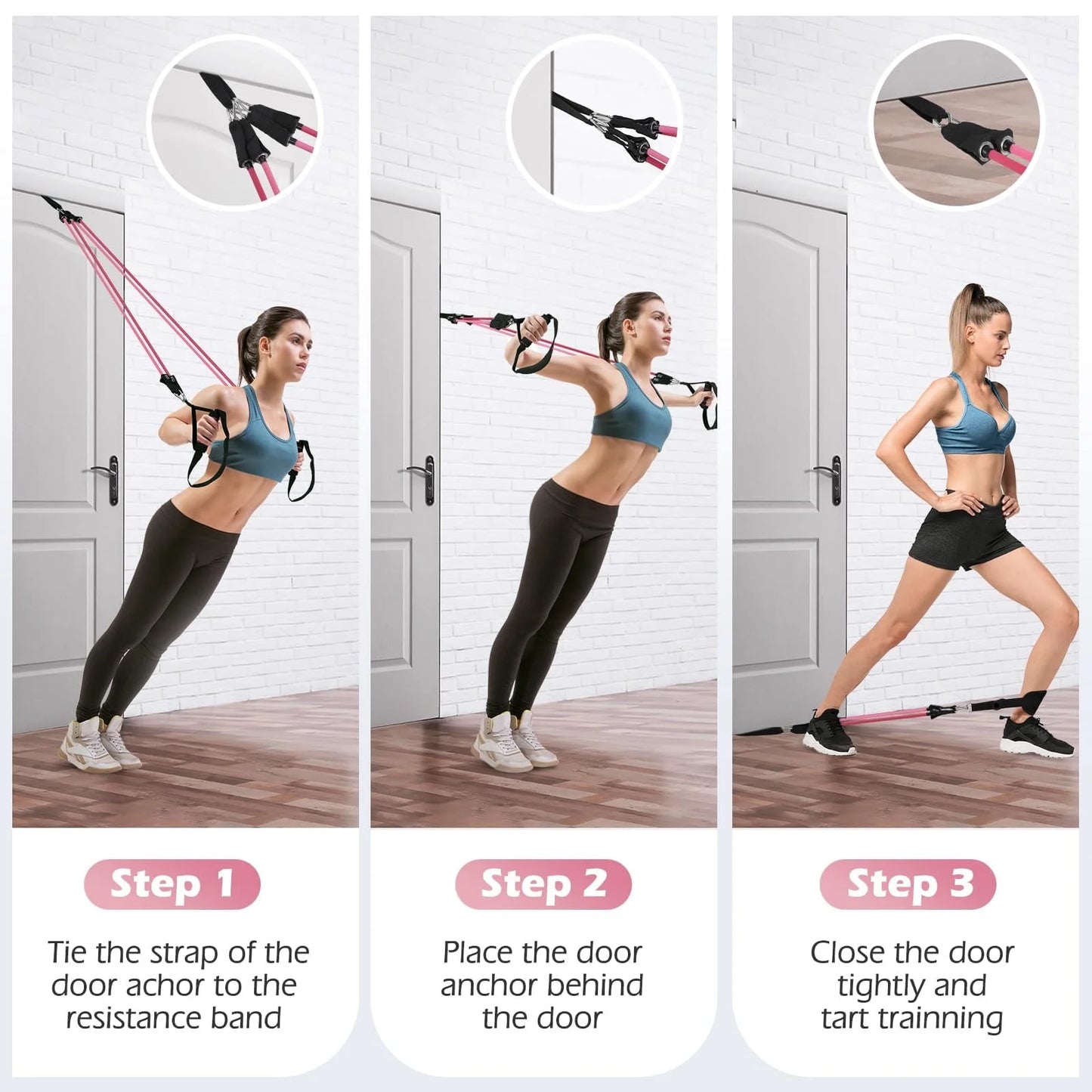 Pilates Bar Kit with Resistance Bands.