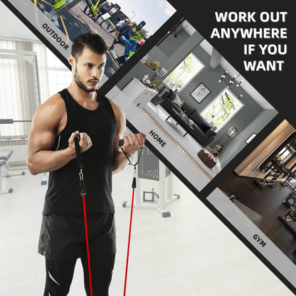 Resistance Bands Set with Handles.